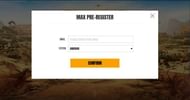 Enter the email ID, and press confirm